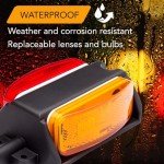 Lumitronics Amber/Red Trailer Fender Light Set