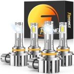 9005 9006 LED Light Bulbs Combo for Cars