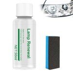 Headlight Restoration Kit with Cleaner and Sponge