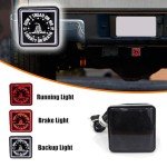 LED Brake Hitch Light - 2" Towing Lamp