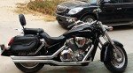 Honda VTX 1800 Motorcycle Battery Side Fairing Covers