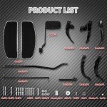 Harley Dyna Forward Controls Set with Floorboards