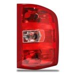 Lathsy Right Tail Light Assembly for Chevy Silverado/Sierra