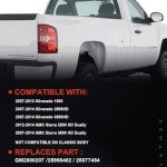 Lathsy Right Tail Light Assembly for Chevy Silverado/Sierra