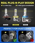 Ursprung H11 9005 Fog Light Bulbs Combo - 60000LM