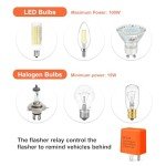 10-Pack Adjustable Electronic Turn Signal Relays
