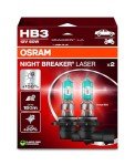 Osram Night Breaker Laser HB3 Headlight Bulbs