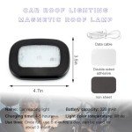 Magnetic Rechargeable LED Car Ceiling Dome Light