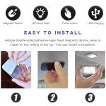 Magnetic Rechargeable LED Car Ceiling Dome Light