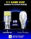 AUTOONE 921 LED Backup Light Bulbs - 500% Brightness