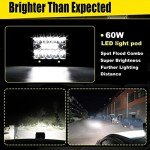 60W LED Work Lights – Triple Row Pod Lights