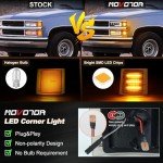 MOVOTOR LED Amber Turn Signal Side Marker Lights