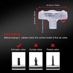 Colorful LED Tire Valve Cap Lights - 4 Pack