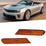 KYYET Amber Front Bumper Side Marker Light