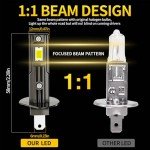 Aunvista 2-Pack H1 30000LM Bright Fog Lights
