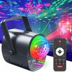4-in-1 Disco Ball DJ Lights with Remote Control