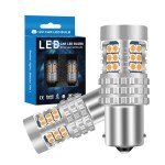 Zyvirexa 1156 LED Turn Signal Bulbs - Amber