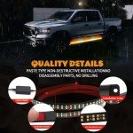78" LED Emergency Light Strip for Trucks