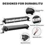 7-Inch Green LED Off-Road Light Bar Pods