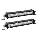 7-Inch Green LED Off-Road Light Bar Pods