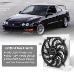12-Inch Electric Fan with Radiator Shroud Kit