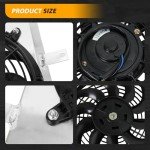 12-Inch Electric Fan with Radiator Shroud Kit
