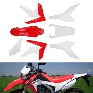 CRF250L Motorcycle Plastic Body Kit - Red/White