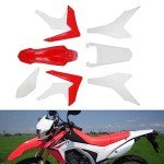 CRF250L Motorcycle Plastic Body Kit - Red/White