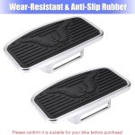 Harley Motorcycle Floorboards for Riders and Passengers