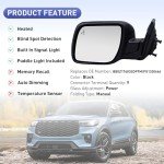 Ford Explorer Driver Side Mirror with Signal Light