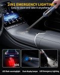 Portable Cordless Car Vacuum with High Power 5-in-1