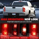 Chevy Silverado Tail Lights Assembly (2007-2014)