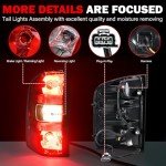 Chevy Silverado Tail Lights Assembly (2007-2014)