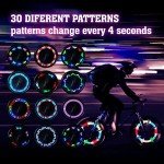 Colorful LED Bike Wheel Spoke Lights - 14 Pack