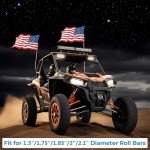 Aluminium Alloy UTV Flag Mounts - 2 Pack