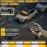 TeddyTT Emergency Strobe Light Bar for Vehicles