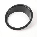 Jeep Wrangler JK Headlight Cover Trim Bezels (Black)