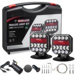 Hifybaty Magnetic Wireless Trailer Light Kit