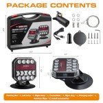 Hifybaty Magnetic Wireless Trailer Light Kit