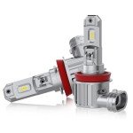 Super Bright H11 LED Bulbs - Pack of 2