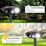Solar Ultrasonic Animal Repellent with Motion Sensor