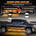 LED Running Board Light Strips - 70 Inches, 2 Pack