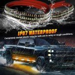 LED Running Board Light Strips - 70 Inches, 2 Pack