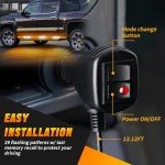 LED Running Board Light Strips - 70 Inches, 2 Pack