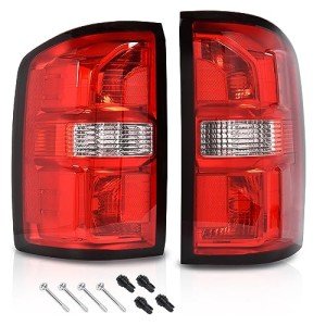 GMC Sierra 1500/2500/3500 Tail Lights Red Lens