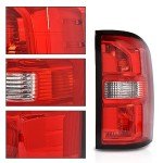 GMC Sierra 1500/2500/3500 Tail Lights Red Lens