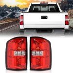 GMC Sierra 1500/2500/3500 Tail Lights Red Lens
