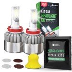 Ceramic Headlight Restoration Kit with Bonus Bulbs
