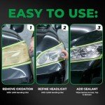 Ceramic Headlight Restoration Kit with Bonus Bulbs