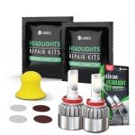 Ceramic Headlight Restoration Kit with Bonus Bulbs